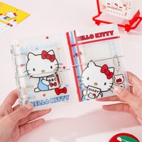 Sanrio Hello Kitty Notebook Spiral Book Coil Planner Lined Blank Grid Paper Journal Diary Sketchbook For School Supplies Gifts