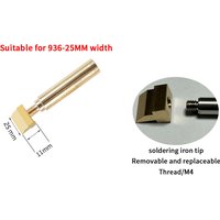 For 936 Series Soldering Iron Welding Tools Spade-shaped Soldering Iron Tip 10.5-40MM Width Suitable
