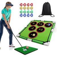 Family Golf Game Set Indoor Outdoor Easy To Assemble Parent Child Interactive Leisure Gift Box