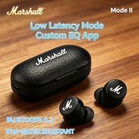 Original Authentic Marshall Mode II TWS True Wireless Earphones Bluetooth 5.2 Waterproof Noise Reduction Sports Music with Mic
