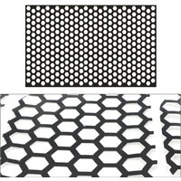 Honeycomb Car Sticker Cut-out Hollow Auto Lamp Film Grid Side Shield Headlamp Taillight Film Decals Car Wrap Sticker 48*30cm