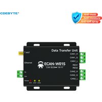 CAN2.0 to WiFi TCP Gateway Protocol Conversion Serial Server Dual Channel CAN-BUS to RJ45 Ethernet CDEBYTE ECAN Series