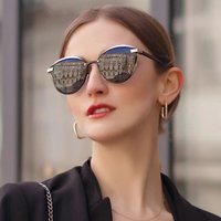 Kingseven polarisierte sonnenbrille für frauen luxus design damen elegante sonnenbrille uv400 schutz mode katzenaugen brille