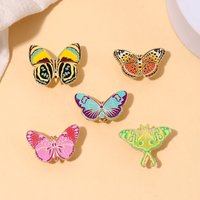 olorful butterfly animal alloy brooch Enamel Pin Women Lapel Pins Badge on Backpack Costume Accessories Fashion Jewelry Gifts