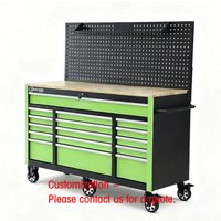 custom.Garage Work Toolbox Roller Cabinet Rolling Chest