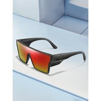 AliExpress LOISRUBY Unisex Big Frame Sunglasses Colorful UV400 Protection for Outdoor Sports Cycling Hiking Running Driving - Festival Gift