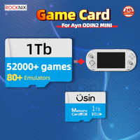ROCKNIX system Game Card For AYN odin2 MINI Retro Games Portable Handheld Gaming Cards Plug&play Memory SD TF H-SPEED 1TB 512G