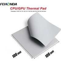 FEHONDA Thermal Pad 6W/mk Soft Thermal Silicone Pad 0.5/0.75/1.0/1.5/2.0/2.5/2.75/3.0/3.5/4.0mm Thermal Pads for GPU CPU PS4