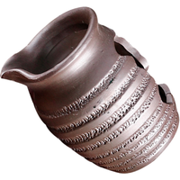 Running Water Pot Garden Waterfall Jar Fish Bubble Decorative Fountain Accessories Ceramics Circulating