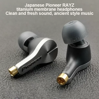 Titanium Film DIY MMCX Headphones Cutting Line Unit Vocal Classical Earphones mmcx Plug-in ear-type Replaceable Cable