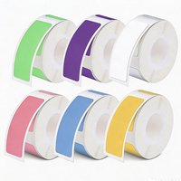 Portable Roll Thermal Labels Synthetic Paper Laser Sticker Self-adhesive Direct Thermal Printing Label for Office Home