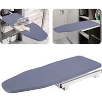 Pull-Out, Folding in Cupboard Table Sleeve Board Extendable Ironing Shelf Foldable Rotatable for Drawer Wardrobe Ironing Board