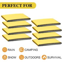 5-30Pc Outdoor Emergency Gold-Sliver Survival Blanket Waterproof First Aid Rescue Curtain Foil Thermal Military Blanket130X210Cm