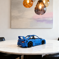 2730pcs MOC Subaru Impreza 22B Sti Technical Model Building Blocks Creative DIY Gift Display Decor Assemble Premium Adult Kids