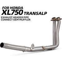 XL750 Exhaust Headers Tube For Honda Transalp 750 CB750 Hornet Motorcycle Escape Modify Stainless Manifold Optional Interface