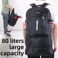 New 80L Large Capacity Men's Outdoor Sports Climbing Backpack Travel Luggage Shoulder Bag Dual Soft Handle Commuter Style