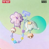 POP MART DIMOO MOMENTS IN BLOOM Series Decorative Charm Trendy Mystery Box Anime Action Figure Blind Random Box Toys Model