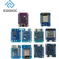 FOR WeMos D1 Mini Pro V3.0 V4.0 NodeMcu 4MB/16MB Lua WIFI Internet Of Things Development Board Based ESP8266 CH340G Nodemcu V2