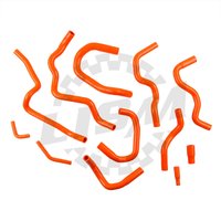 12PC 3PLY Kit For 2016 2017 2018 2019 2020-2023 Ford Fiesta Mk7 ST180 Car Auto Parts Tools Silicone Coolant Water Pipe Tube Hose