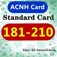 2026 New (181 to 210) ACNH 3.0 Card NTAG215 NFC Printing Card Series 2&3 Standard Card Work for NS Games Kid Cat Villager Ankha