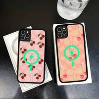 C-Coach-s Cherries Phone Case For iPhone 13 14 15 11 12 16 17 Pro Max Plus For Magsafe Magnetic Shell