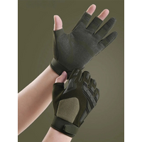 AliExpress NONE Three-finger Outdoor Tactical Gloves Anti-slip Suitable Hiking Breathable Touchscreen Compatible Cycling Gloves Climbing Sports