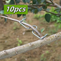 10pcs Heavy Duty Branch Benders - Metal Fruit Tree Training Set for Shaping & Pruning (No Tools Needed)