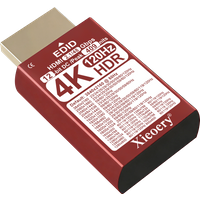 HDMI HDR EDID Emulator, Virtual Display Adapter with HDR Support up to 4K 120Hz for Headless PCs & Remote Desktop