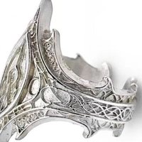 Personalized Vintage Irregular Pattern Gothic Style Open Ring Men Women Jewelry Party Accessries Gift
