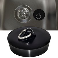 Rubber Drain Stopper Kitchen Rubber Sink Plug Bathroom Floor Drain Plug Stopper Laundry Leakage-proof Plug Bathroom Supplies