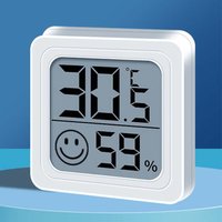 Electronic Temperature Humidity Meter Sensor Gauge Weather Station For Home LCD Digital Thermometer Hygrometer Indoor Room