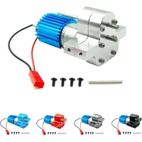 Metal 370 Motor Gearbox Gear Box for WPL C14 C24 B24 B36 MN D90 D99 MN99S RC Car Upgrades Parts Accessories