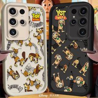 Disney Toy Story Dog Soft Case For Samsung Galaxy S24 S23 S25 Ultra S22 S21 Plus FE A56 A36 A26 A16 A06 A15 A25 A35 A55 5G Cover
