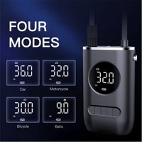 AliExpress NONE Mini Wireless Air Pump Portable Air Compressor Electric Tire Inflator with LED Digital Display, for Car Motorcycles Bicycle Ball