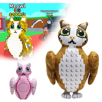 IN STOCK Steal a Brainrot Plush Pink Meowl and Brown Meowl Game Peripherals Christmas Toy Gift Game Fans Kids Birthday Home Dec