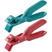 Anti-Scald Bowl Holder Clip Silicone Non-Slip Gripper Tongs Portable Dish Clamp Lifter for Microwave Oven Camping Kitchen