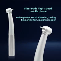 Dental LED Fiber Optic High Speed Handpiece fit for KAVO Air Turbine Handpiece 4 Water Spray Ceramic Bearing Push Button