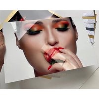 400*300*1mm Blank Sublimation Metal Plate Glossy White Printing Transfer DIY