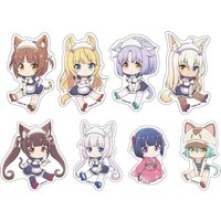 Charm Anime Fans Gifts Acrylic Keychain Chocola Vanilla HD Figures Especially Ornament pendant Series About 6cm