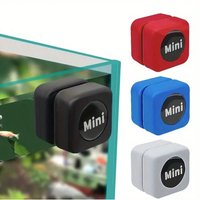 1 Small Magnetic Fish Tank Brush with Double-Sided Cleaning and Algae Scraping Function, Suitable for Fish Tank Cleaning Tools