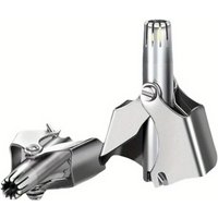New Nose Hair Trimmer Cleaner for Men Stainless Steel Manual Mechanical Shaving Razor Washable Hair Removal Tools with Brush
