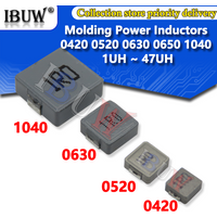 10PCS 0420 0520 0630 0650 1040 1R0 2R2 6R8 SMD Molding Power Inductors 1UH 2.2 3.3 4.7 6.8 10 15 22 33 47 68 UH 100UH 2.2UH