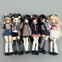Na Stanie Nie Dotykaj do Moich Grzywki Seria 1/6 Bjd Blind Box Mystery Box Kawaii Słodka Figurka Anime Ozdoba Model Zabawka Prezent Urodzinowy