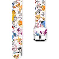 20mm Disney Printed Watch Straps for Samsung Galaxy 7/6/5/4 40mm 44mm Bands Replaceable Bracelet 22mm for Xiaomi Amazfit Watch
