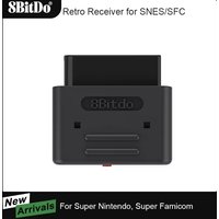 8BitDo Bluetooth Wireless Retro Receier Adapter Dongle for SNES/SFC Support PS3 PS4 Switch Pro Xbox Bluetooth Wiimote Controller