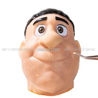 Realistic Pimple Popping Fidget Toy Face Silicone Toy Sensory Activities Funny Realistic Silicone Face Blackhead Pimple Pop Toy
