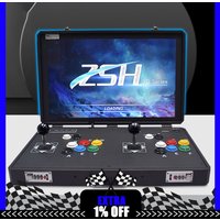20inch Game Machine Portable Folding Double Rocker Dual System Home Arcade Integrated Machine Pandora Moonlight Box