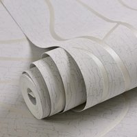53cm minimalist modern European style non-woven wallpaper 3D curved stripe decoration room background wall sticker