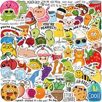 50 Pcs Motivational Words Stickers pun Inspirational Quotes Waterproof Vinyl Stickers for Water Bottles Book Laptop Phone Decals