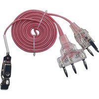 Fencing Body Cord for Foil Copper Core Cable 180 cm 71 in Reinforced PVC Sheath Low Resistance Compatible with Scoring Devices